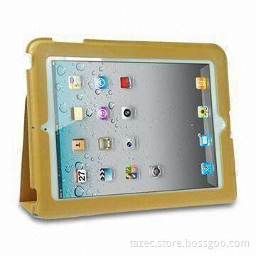 Genuine Leather/PU Case, Provides Protection for iPad, Customized Logos/Brands Welcomed